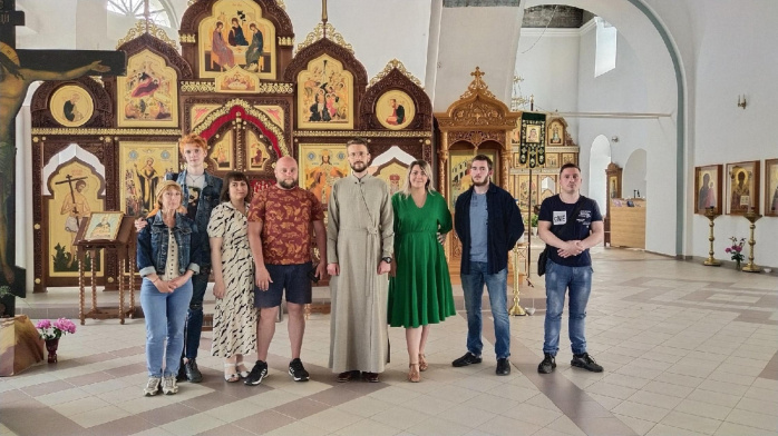Наш храм посетил ФЕНИКС, молодёжное православное движение